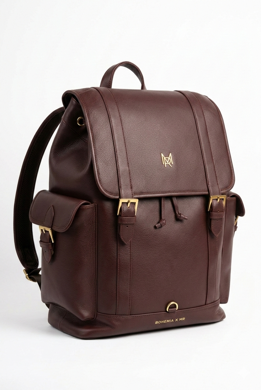 BOHEMIA x MR Maverick Maroon Backpack