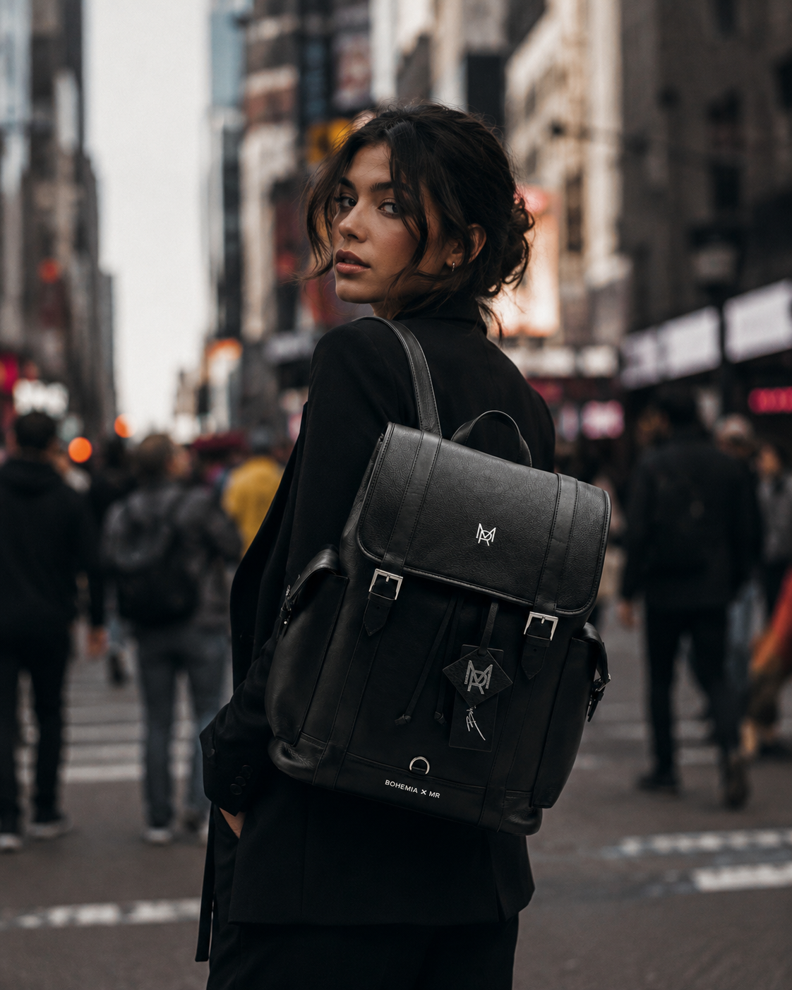 BOHEMIA x MR Maverick Black BackPack
