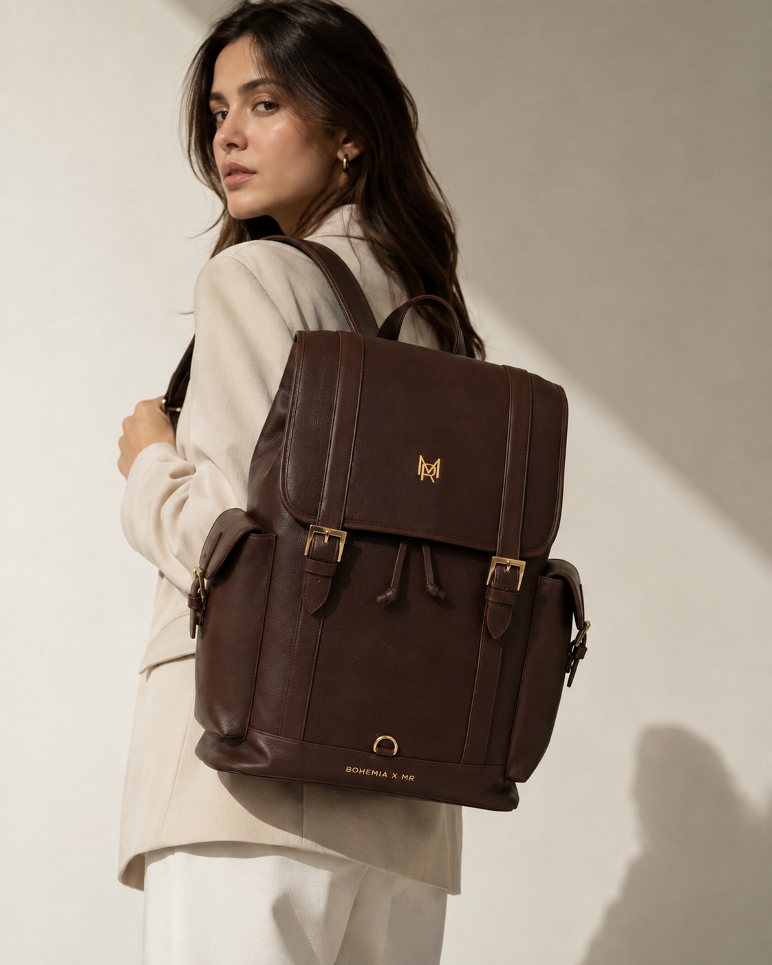 BOHEMIA x MR Maverick Maroon Backpack