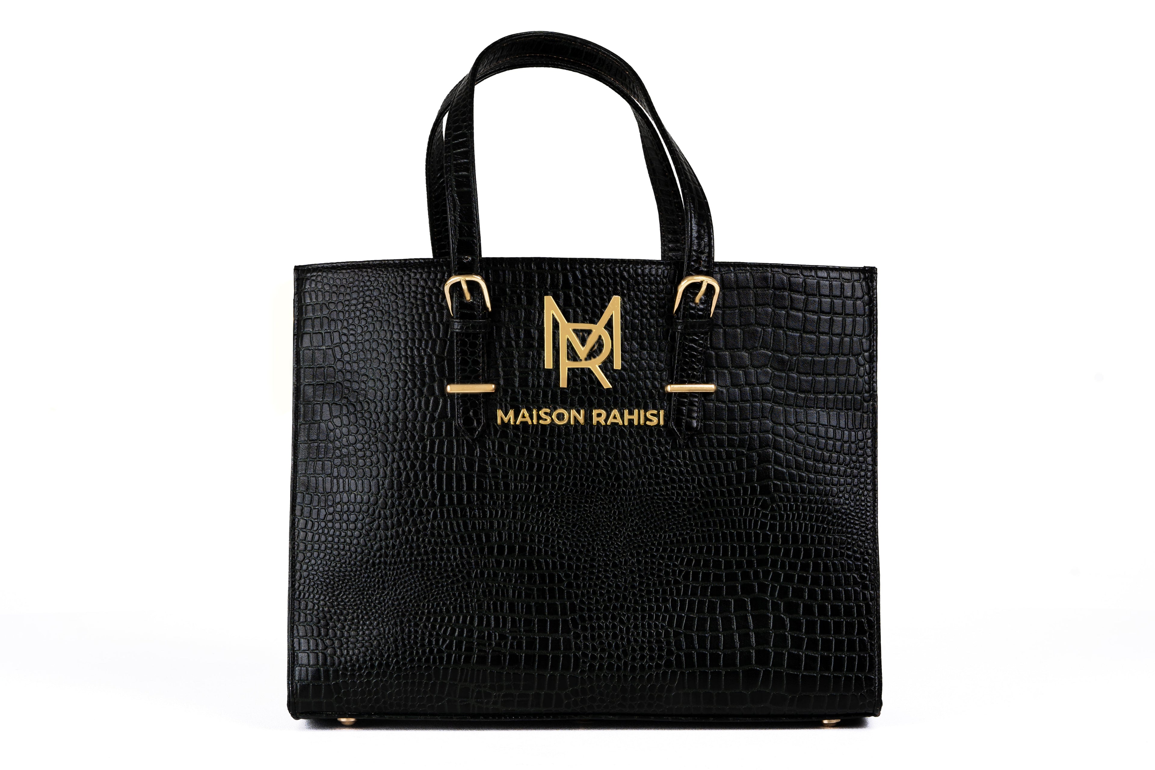 Maison Rahisi Black Absalon Tote Bag