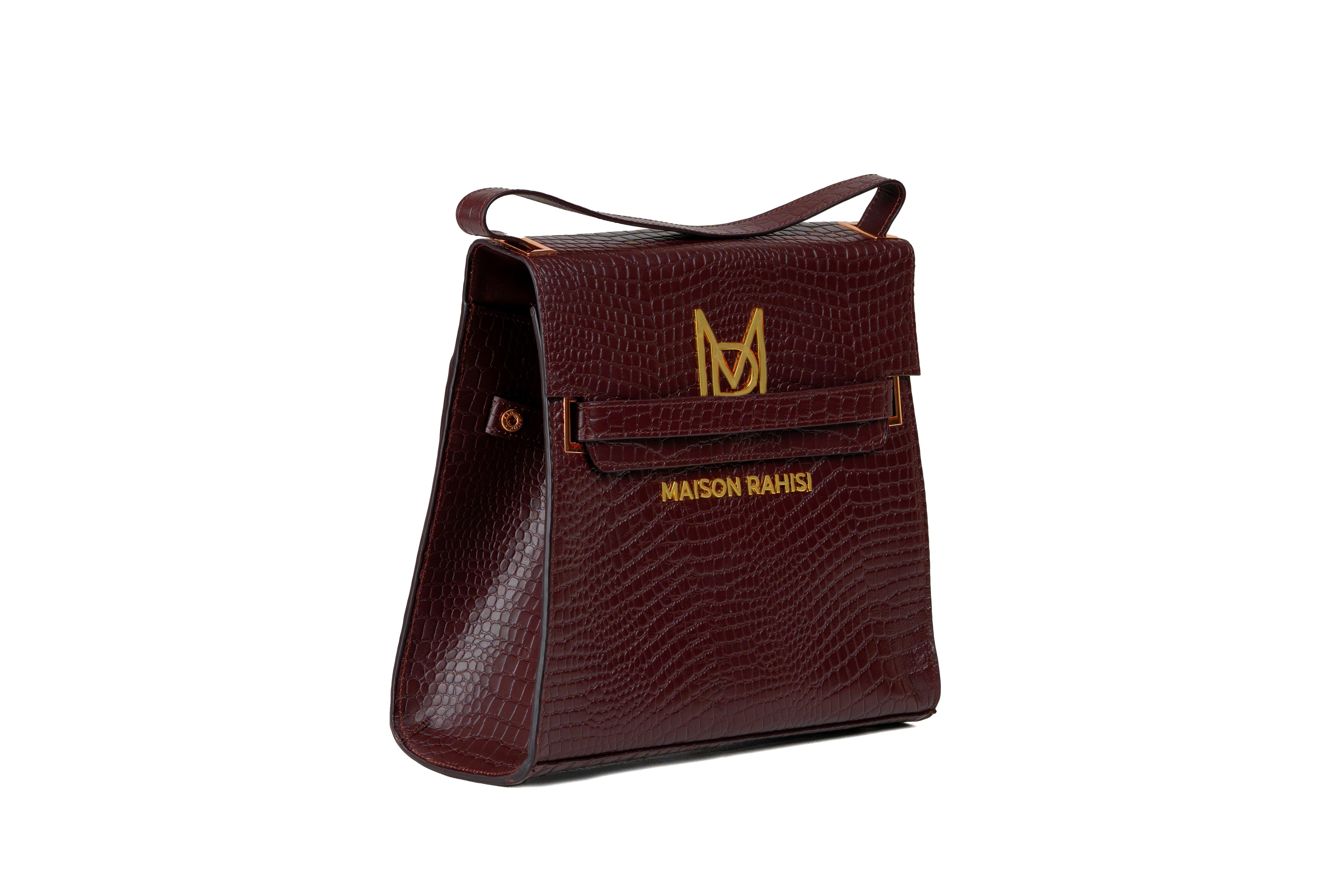Maison Rahisi Cosmos Burgundy Bag