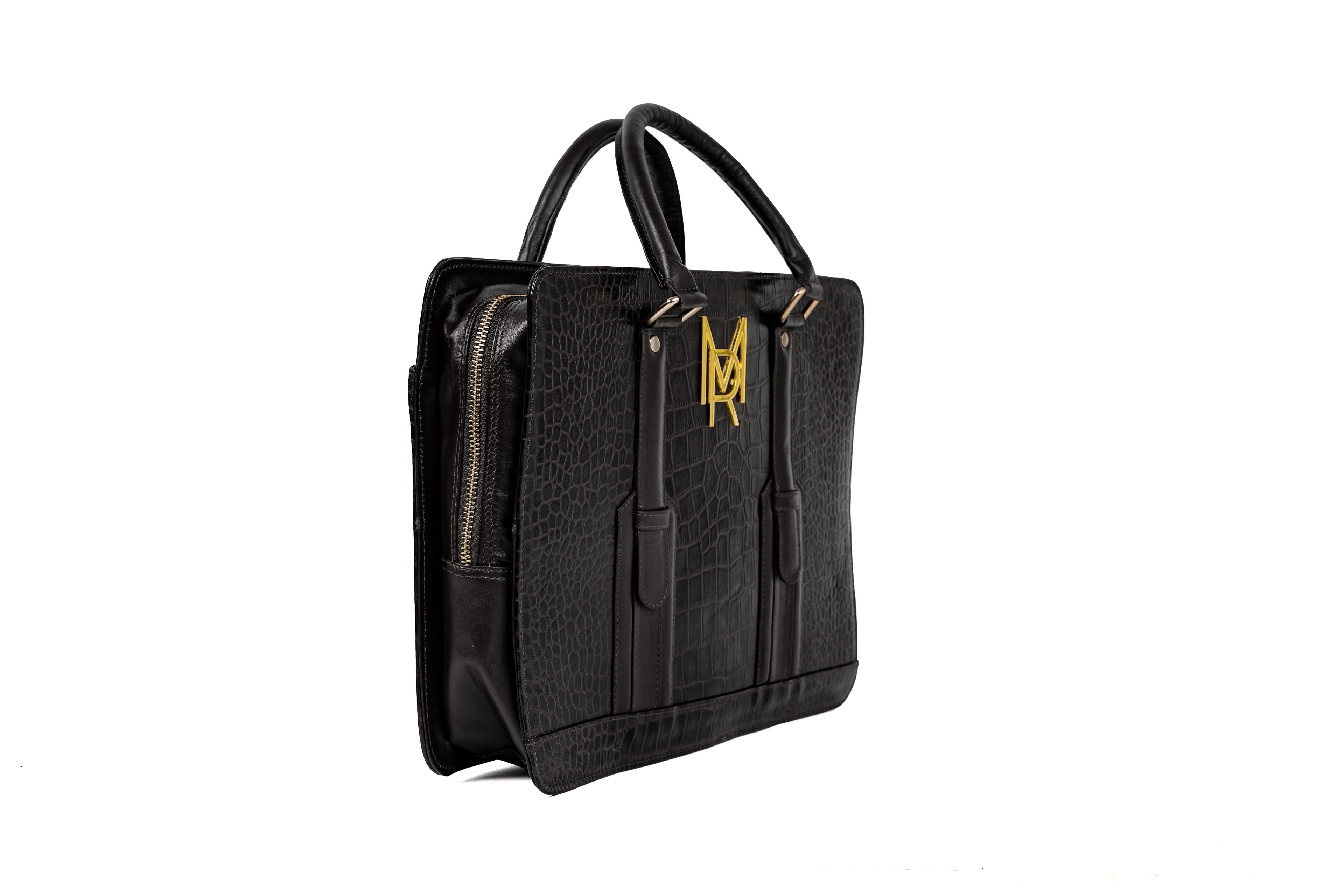 Maison Rahisi Black Bergamot Laptop Bag
