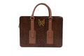 Maison Rahisi Bergamot Leopard Print Laptop Bag