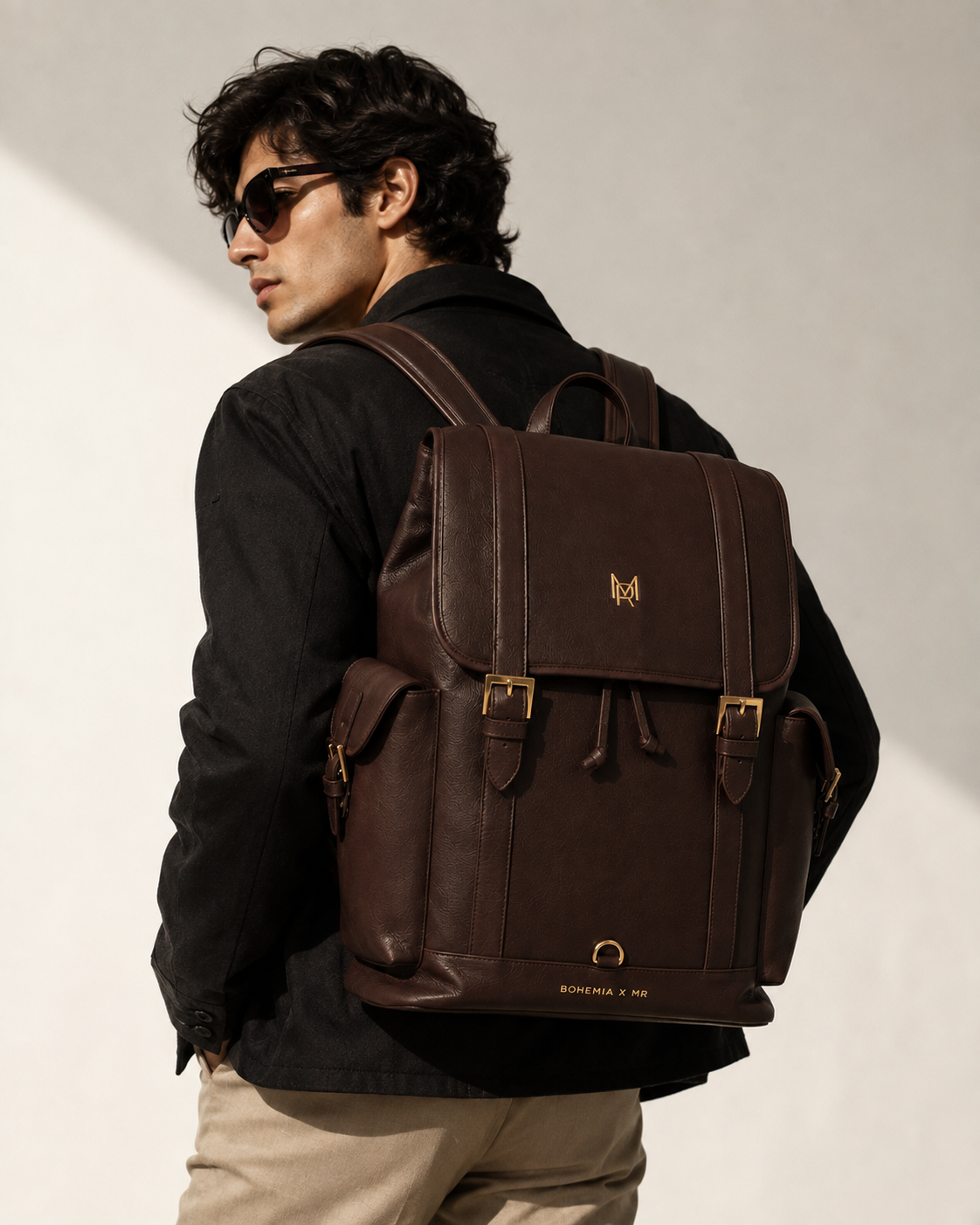 BOHEMIA x MR Maverick Maroon Backpack