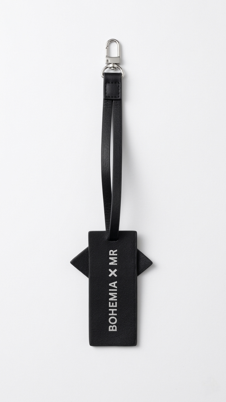 BOHEMIA Signature Leather Charm