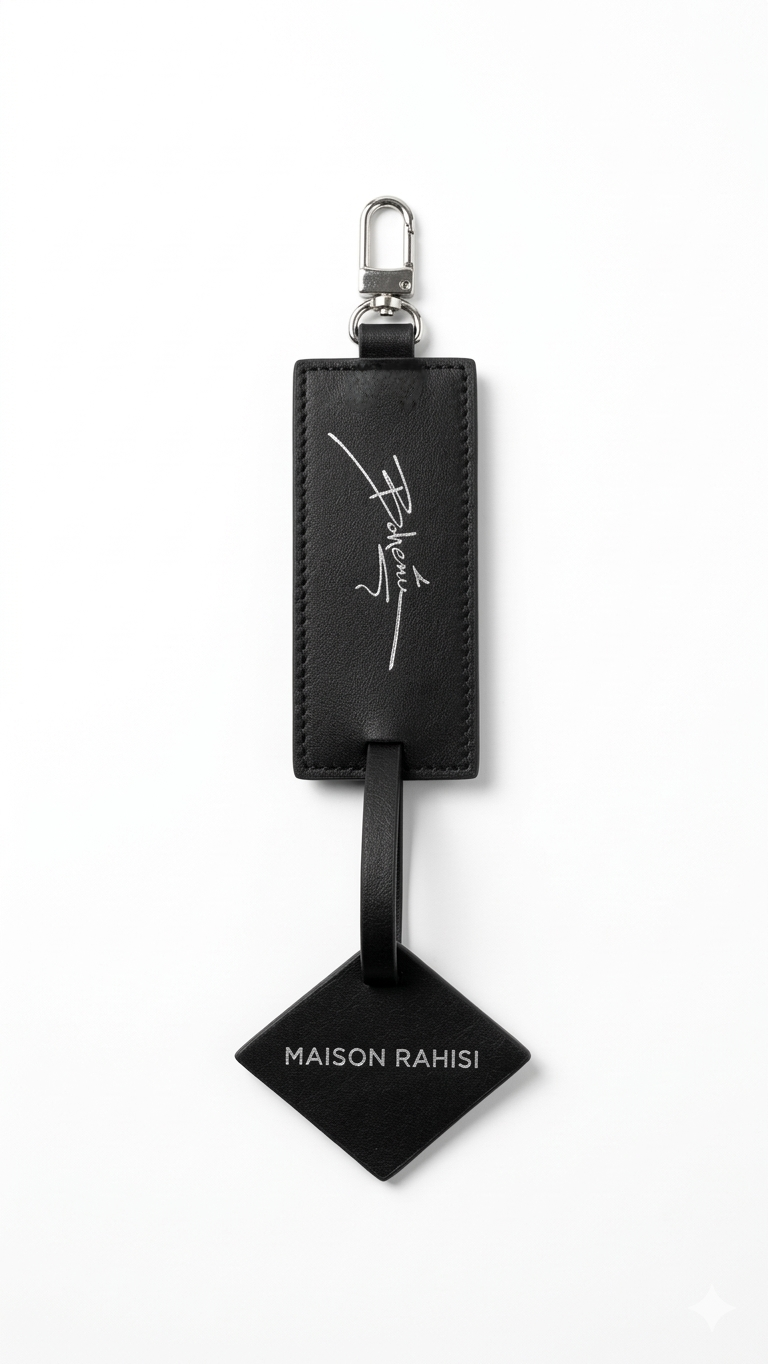 BOHEMIA Signature Leather Charm